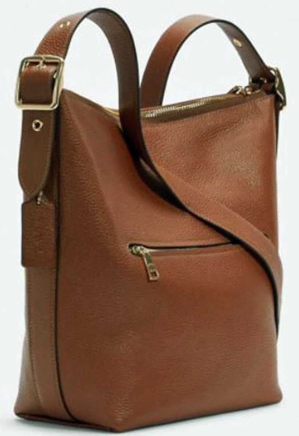 Refined Pebble Crossbody Duffle Leather Redwood Coach Val Shoulder (C2819) Bag