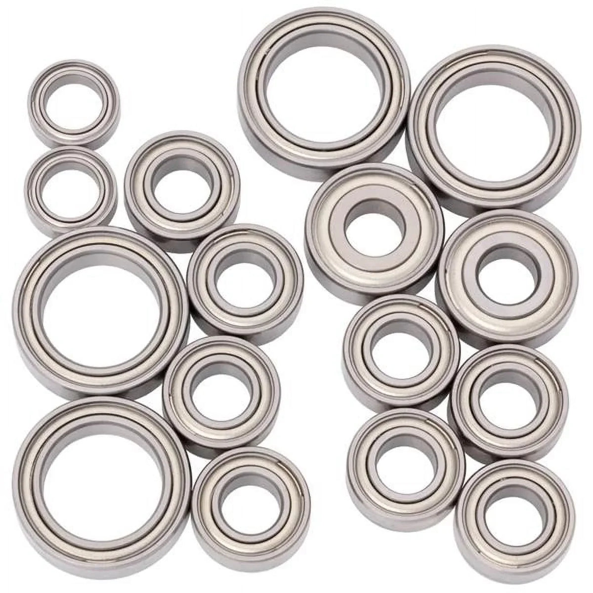 Ball Bearing 1UP450041 Ceramic CV2 & Chrome for XB2 Pro XRAY 1Up 23, Racing Set