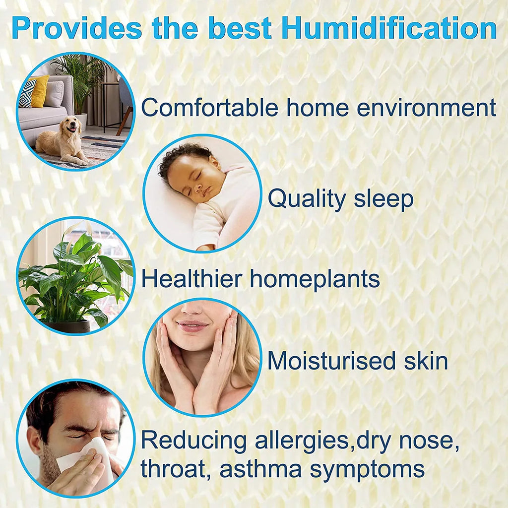 Humidifier for HQRP MA0800 Filter AirCare 3-pack MAF2