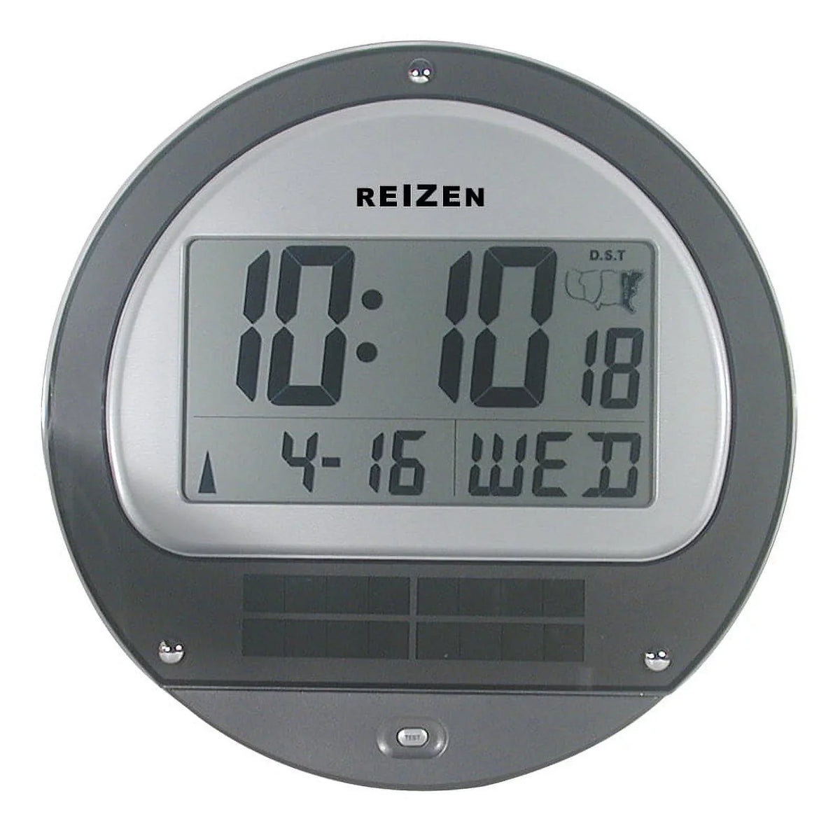 Solar Low Clock Wall Atomic Vision