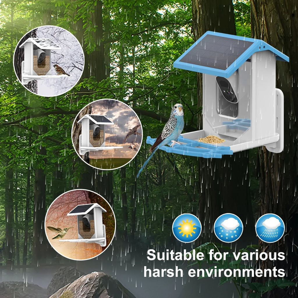 Real-time 1080p WaterproofCamera Waterproof Camera Camera CameraCamera With Feeder Vision Feeder Arealer camera,Ip66 Surveillance LowLowSolar Camera Smart
