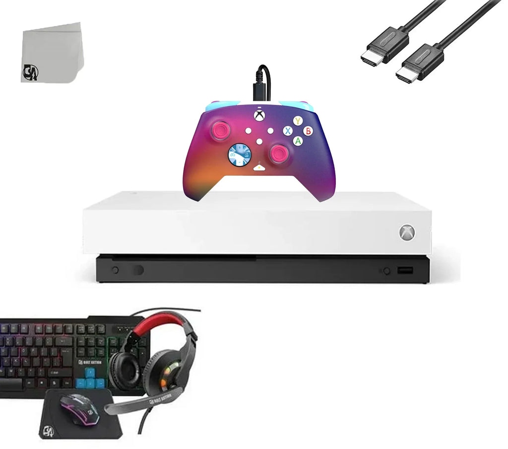 Console + Xbox S Bundle White 1TB BOLT New 4in1 Like AXTION One Gaming