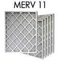 '- 6PK 24x30x1 | 23.375x29.375x.75 11 Filter Size Actual MERV Air Pleated