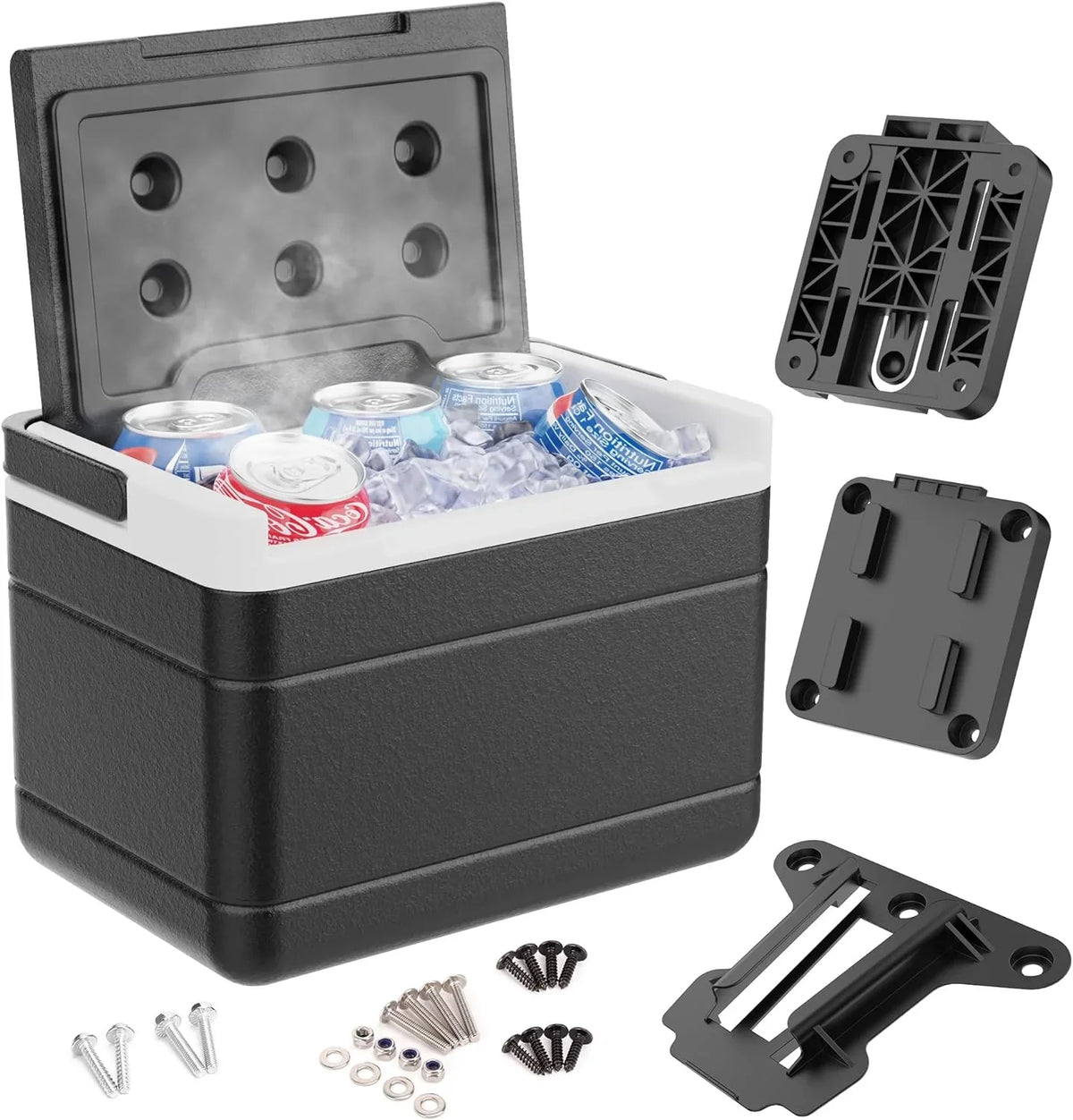 Golf Golf Yamaha, Cart 48H Universal Cart 102588101 Ice Caddy Kit EZGO,Club Car Cooling for Fits Portable 10L0L Chest Mounting and Bracket 103886801 with Cooler