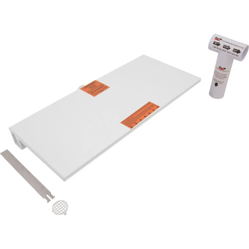 Lip) 25577-230-120 White Waterfall 24In (12In Pool CMP