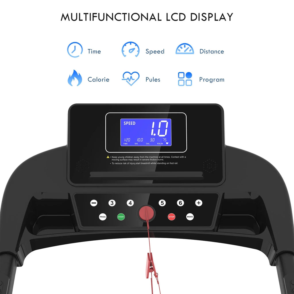 Under Desk Treadmills Pad, Durable for Bluetooth Treadmill, FLIMDER Speaker Treadmill & Designed 300LBS Beautifully Folding Home Installation-Free with Walking Sturdy Capacity,