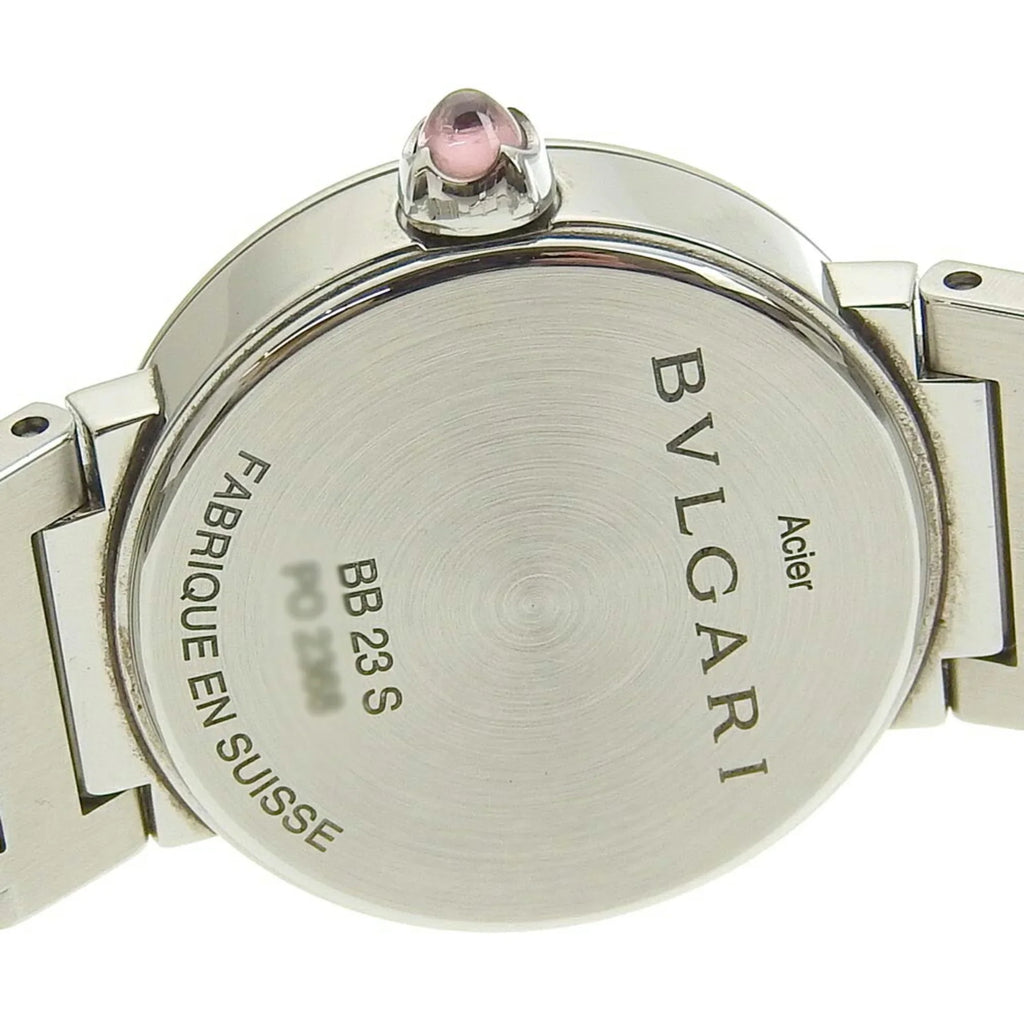 New) Diamond Mother Dial BVLGARI (Like Pearl Bulgari Battery Shell BB23S 103095 of Pre-Owned Watch 12P