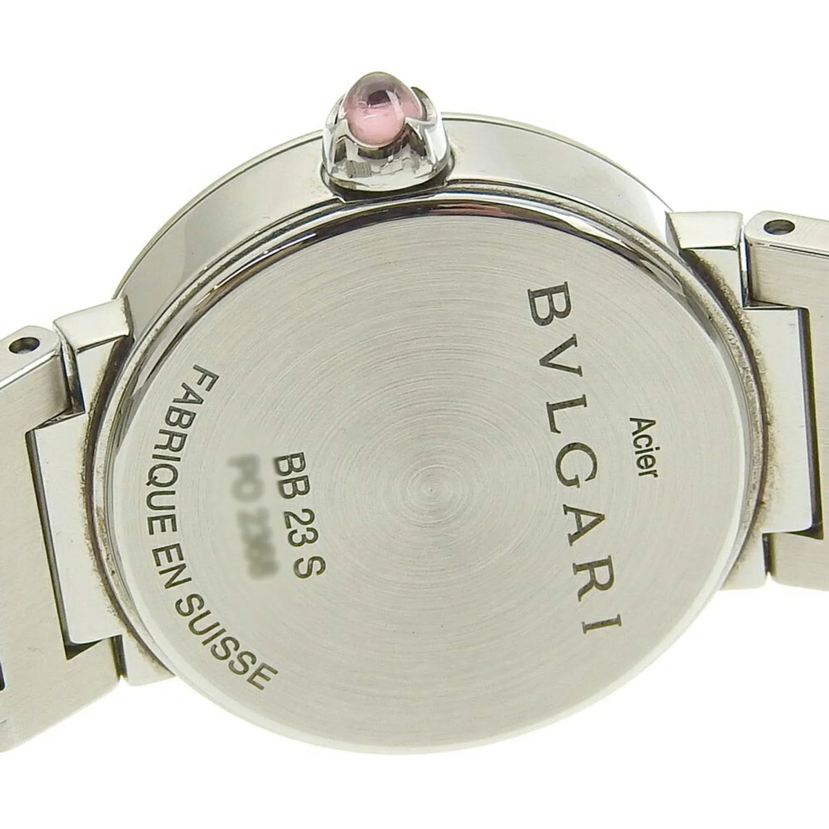 New) Diamond Mother Dial BVLGARI (Like Pearl Bulgari Battery Shell BB23S 103095 of Pre-Owned Watch 12P