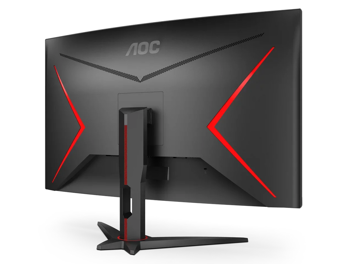 (31.5" Premium 91% (C32G2ZE) 240 85% 1920 123% Hz Viewable) DCI-P3, Adaptive FHD DisplayPort, Monitor (AMD sRGB, FreeSync 32" 1080 AOC VA HDMI, Gaming x Curved NTSC Audio Sync)