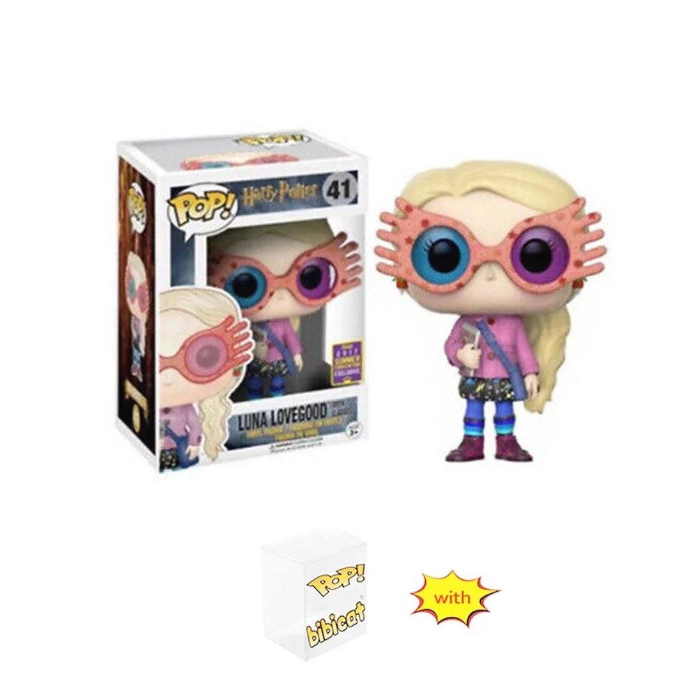 pop Funkoo model #41 Harry box ornaments Luna gift+protective hand-made collection Potter