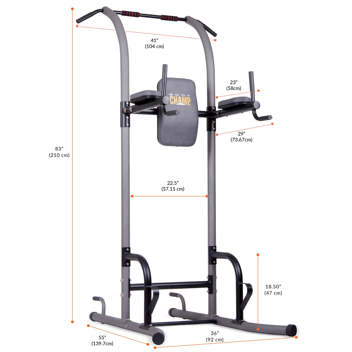 Body Power VKR1010 Tower Champ