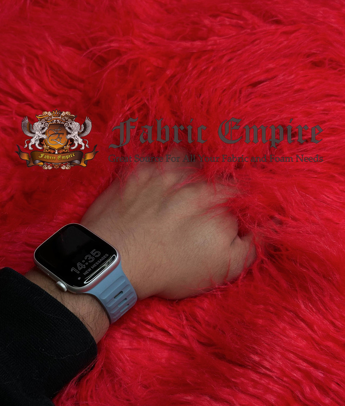 Sold by Cosplay Fake Yard Retardant FUR 3.5" Per Sewing / Japanese CURLY Red) Yak Craft, Faux Fire 58" Yarn Yard Pile Continuous 2.3oz Wide LONG (Fire