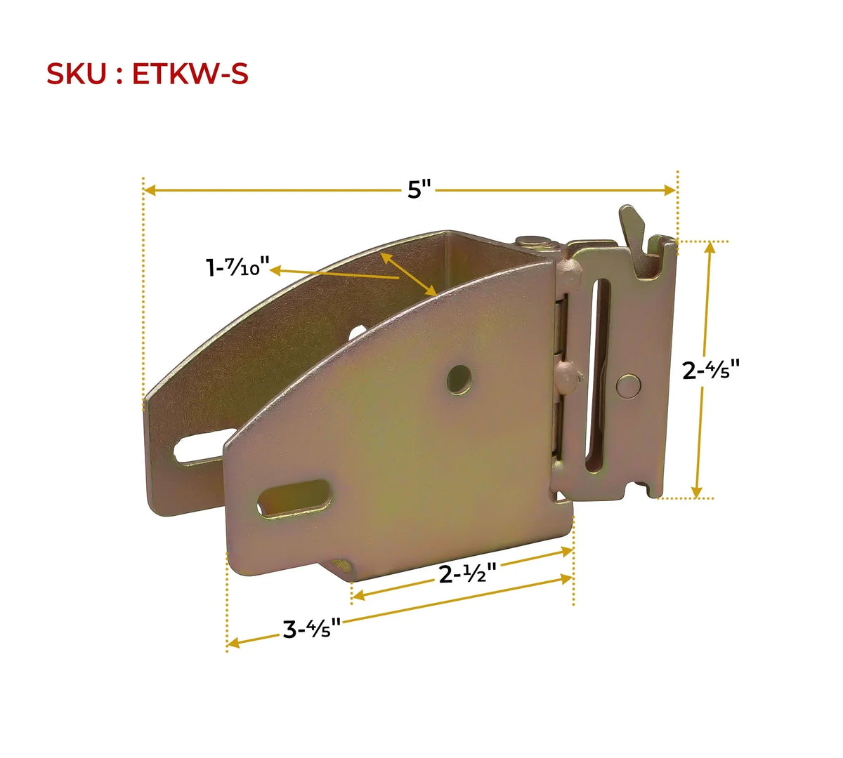 Van Beams Brackets Pack) Hinge Fitting Beam E-Track w/ - 2x4 Enclosed Accessories Rotating Cargo, Track in for - Truck, 2x6 Trailer, (10 Socket E-Track Shelf Wood System Rail & Bracket E & Wood