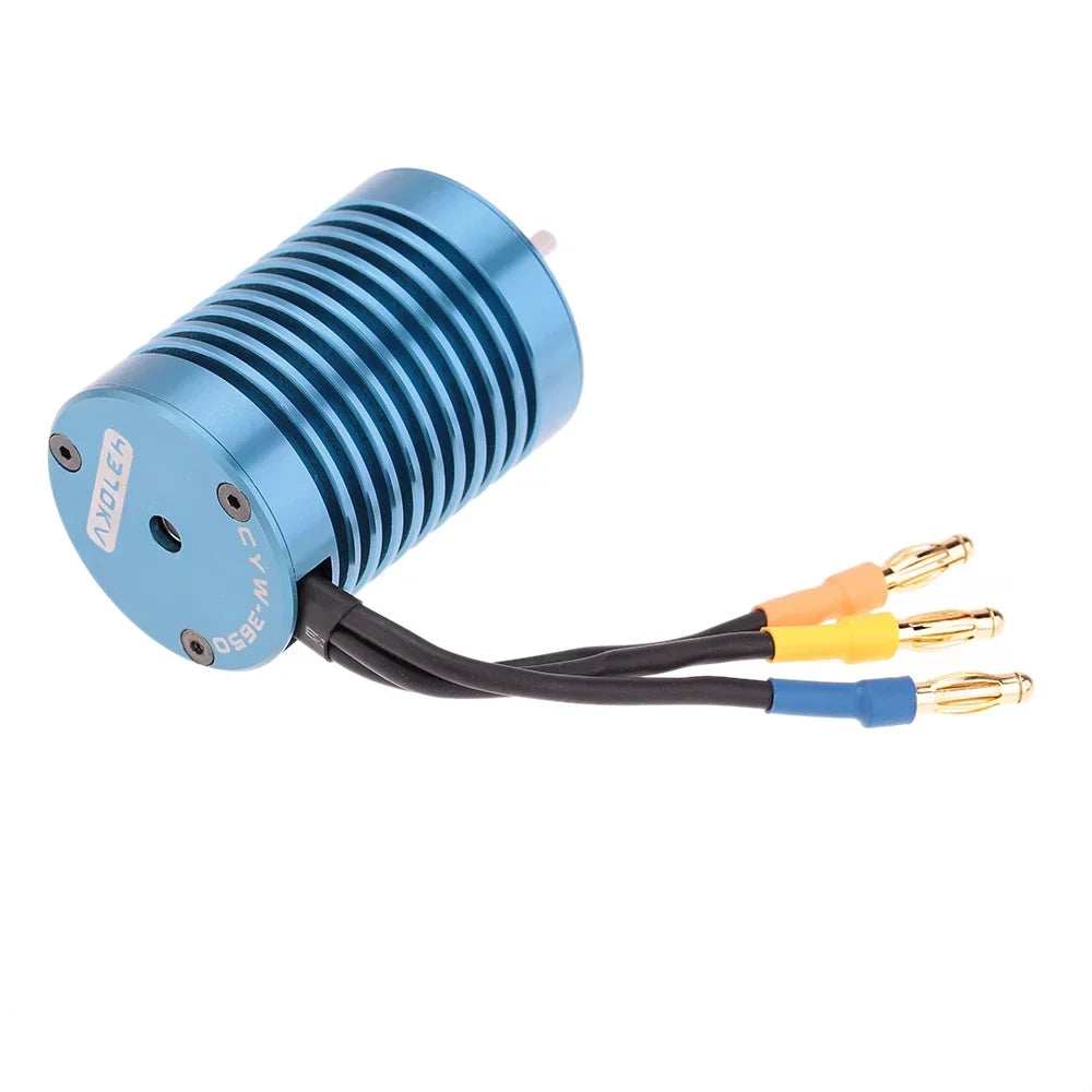 Esc 4p Off-road Speed Qinquan Motor and 45a 3650 Speed Speed Huiop 1/10Off-road Rookin 4370kv 4370kv 45a GeevorksMotor 3650 Ler 45a 1/10 Car 4p With ESC, Speed Motor 45a