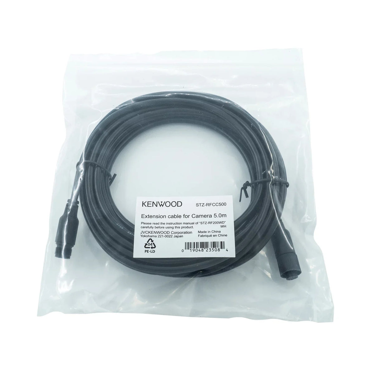 Front-and-Rear Cable Camera for KENWOOD Action Motorsports STZ-RFCC500 (16.4 Ft.) Extension STZ-RF200WD KENWOOD Camera System
