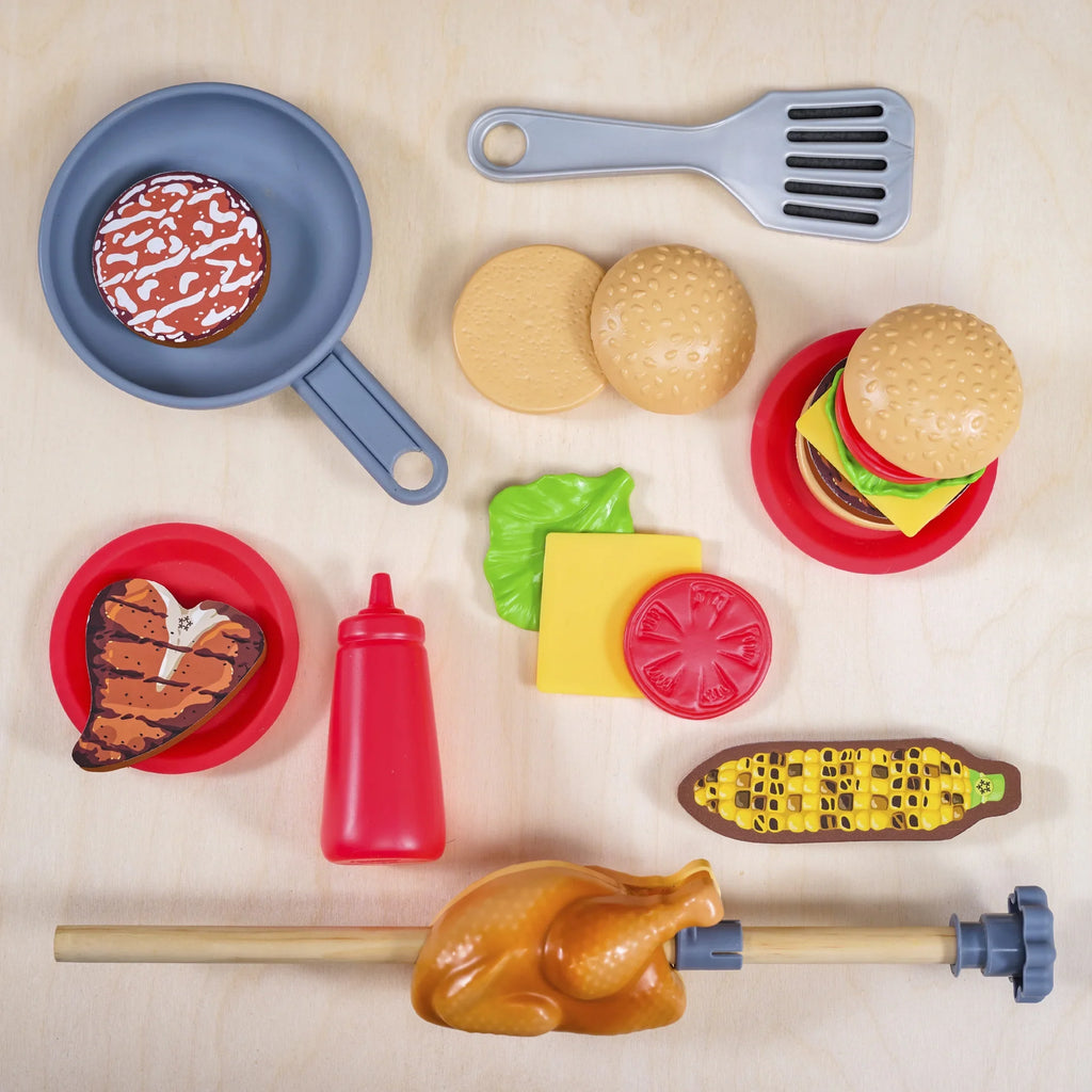 Accessories Grill Spin Food KidKraft with Kitchen Wooden Water-Reveal & & 21 & Play Reveal