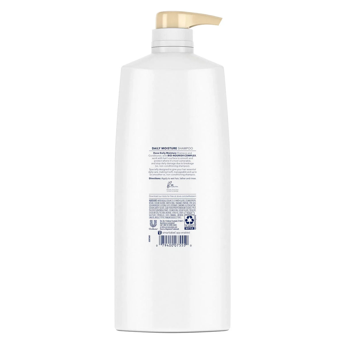 Nutritive Dove (40 Daily Solutions fl. Moisture Shampoo, oz.)