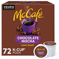 Count Coffee Single Flavored Coffee, Serve K-Cup Chocolate Mocha, Pods, 72 Mccafe Keurig