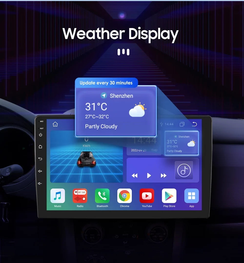 Radio 10.1 DSP 5.0 12 Car Hizpo GMC Savana Stereo 4GB Radio inch Android GPS Silverado With Bluetooth Chevrolet AM Buick Navigation 32GB Sierra Carplay For FM