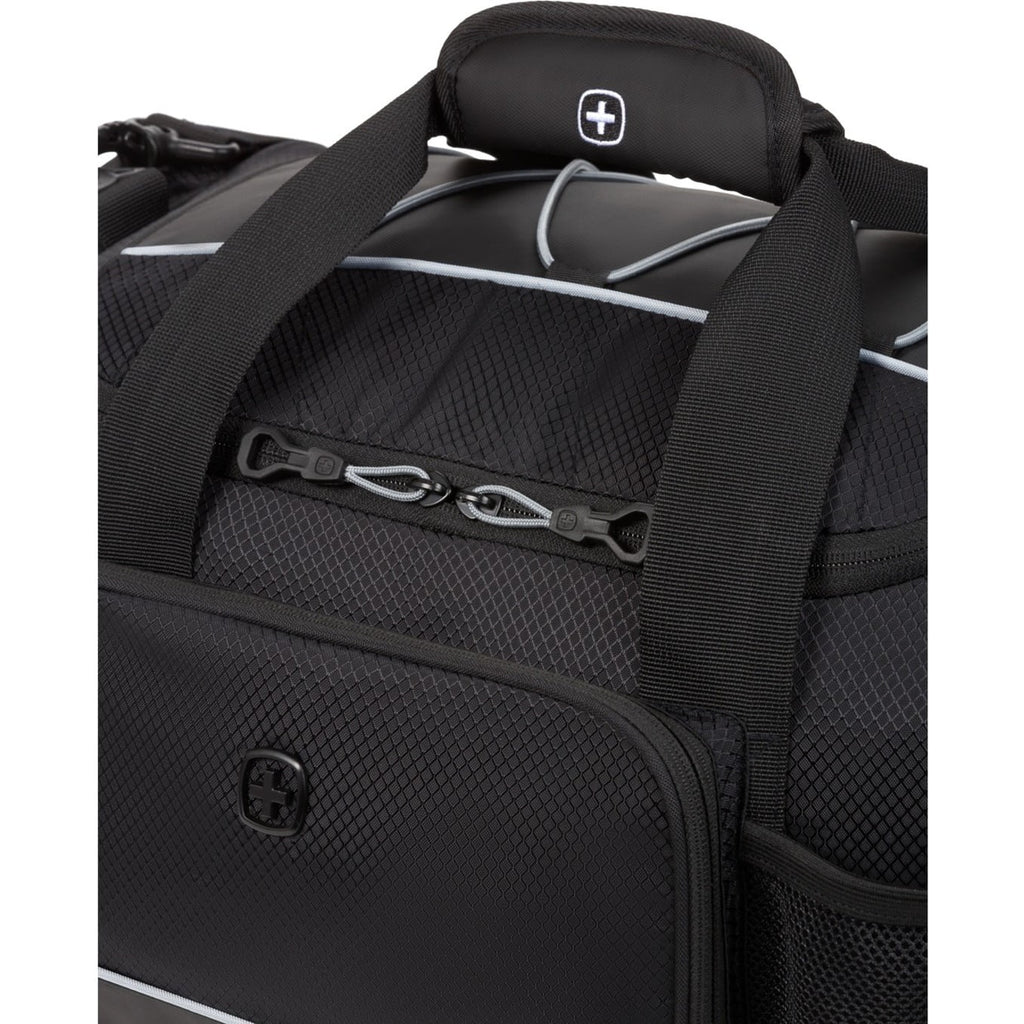 (Duffel) SwissGear Carrying 9000200006 Rugged Black Dobby Essential, Case Travel Apex