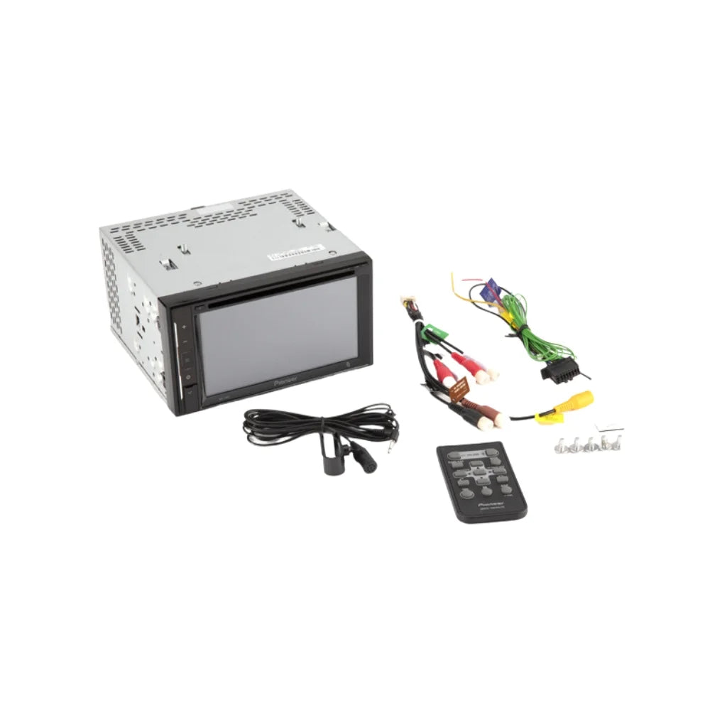 Kit - Din Multimedia Double Bluetooth Explorer with and Backup KIT2537 Bundle 2006-2010 Dash Pioneer / Camera, Stereo Car Touchscreen, for DVD Installation Kit