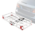 Corrosion-Resistant Sedans 6 x 500lb for Hitch Cargo Carrier x Cargo Basket Vehicles 47 BENTISM Fits SUVs Aluminum 2" Receiver Mount in 20
