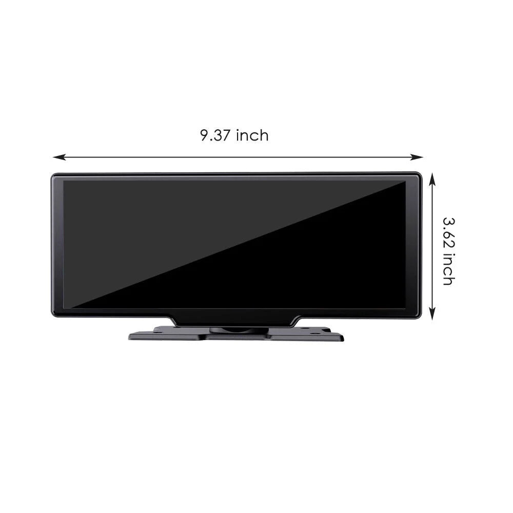 10.26'' WiFi Resolution, IPS KingFurt Screen, Cam Touch Connected, - Enabled Screen 2K Bluetooth Lens, Dual Wireless T91 Dash