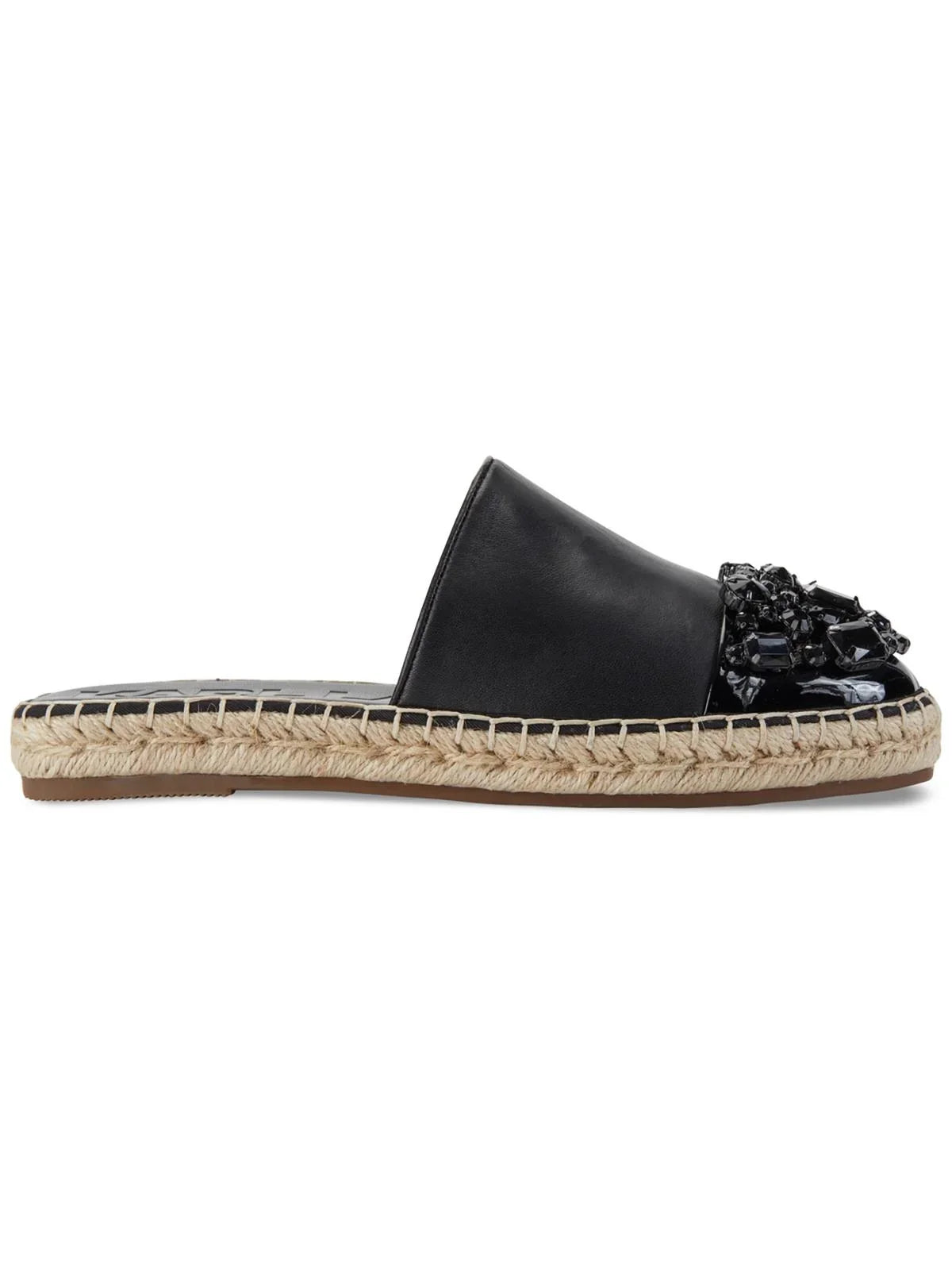 Maxwell Womens Lagerfeld Espadrilles Karl Embellished Paris Leather