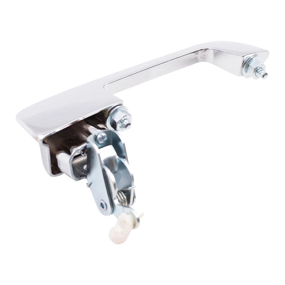 Drivers Rear with compatible Door 55075649 Replacement Outside Brock Van Handle Pickup Front Exterior Chrome Truck SUV