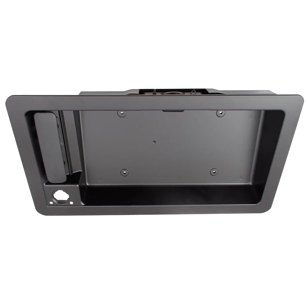 Van Plate 08-14 License E-Series Outside Handle Econoline with Textured without Bracket Passengers w/ Camera Door Rear Back Brock Replacement Compatible