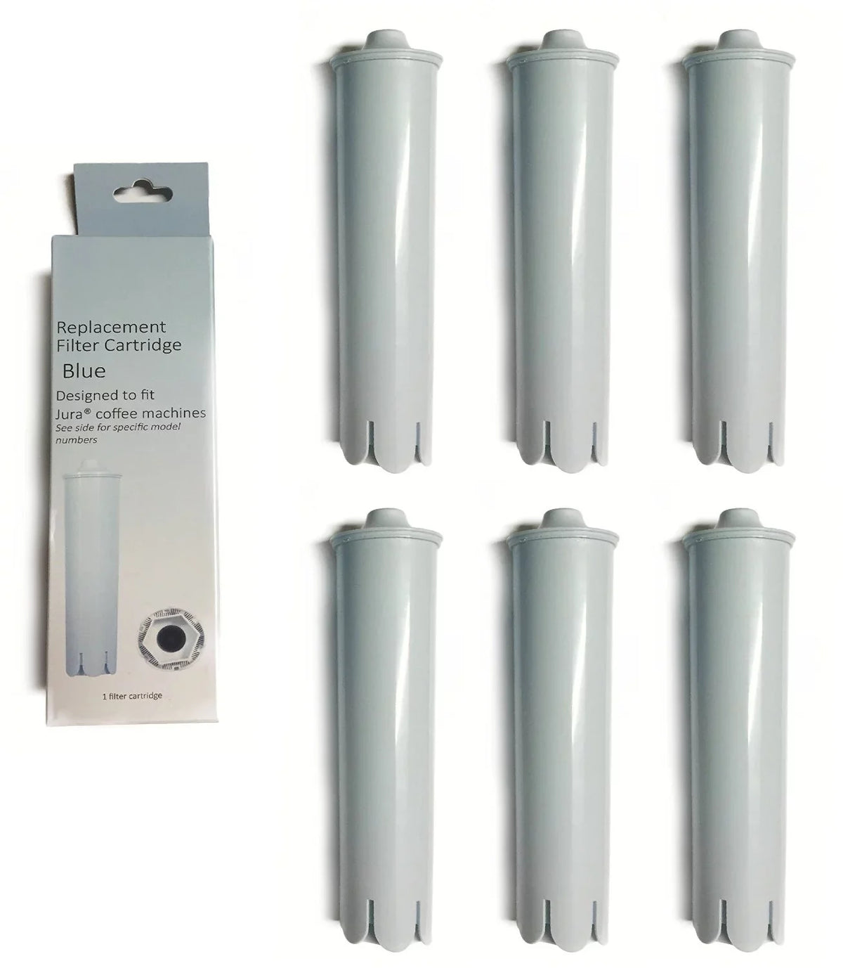 Filters , 6 Cartridge Filter Replacement Jura Coffee Clearyl Blue 71445 Water Maker