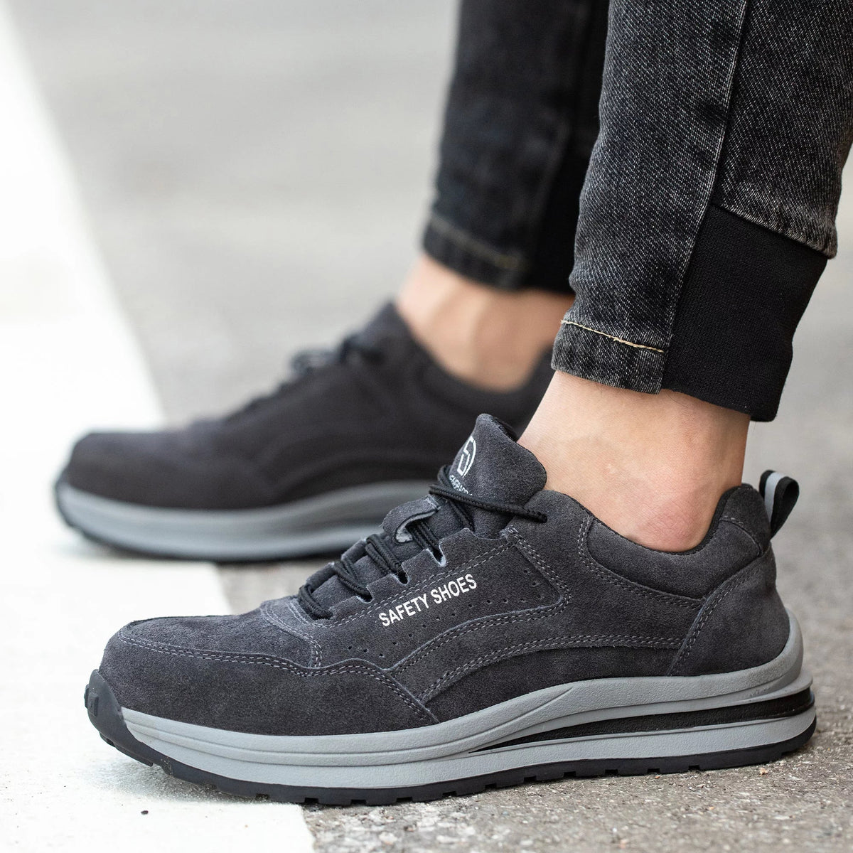 Men Shoe Toe Steel Cap for Shoes Tanleewa Indestructible Safety Size Men9.5/Women10.5 Work