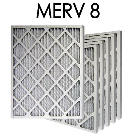 Actual 19.5x24.5x1.75 | Air 20x25x2 6PK MERV 8 Filter Size - Pleated