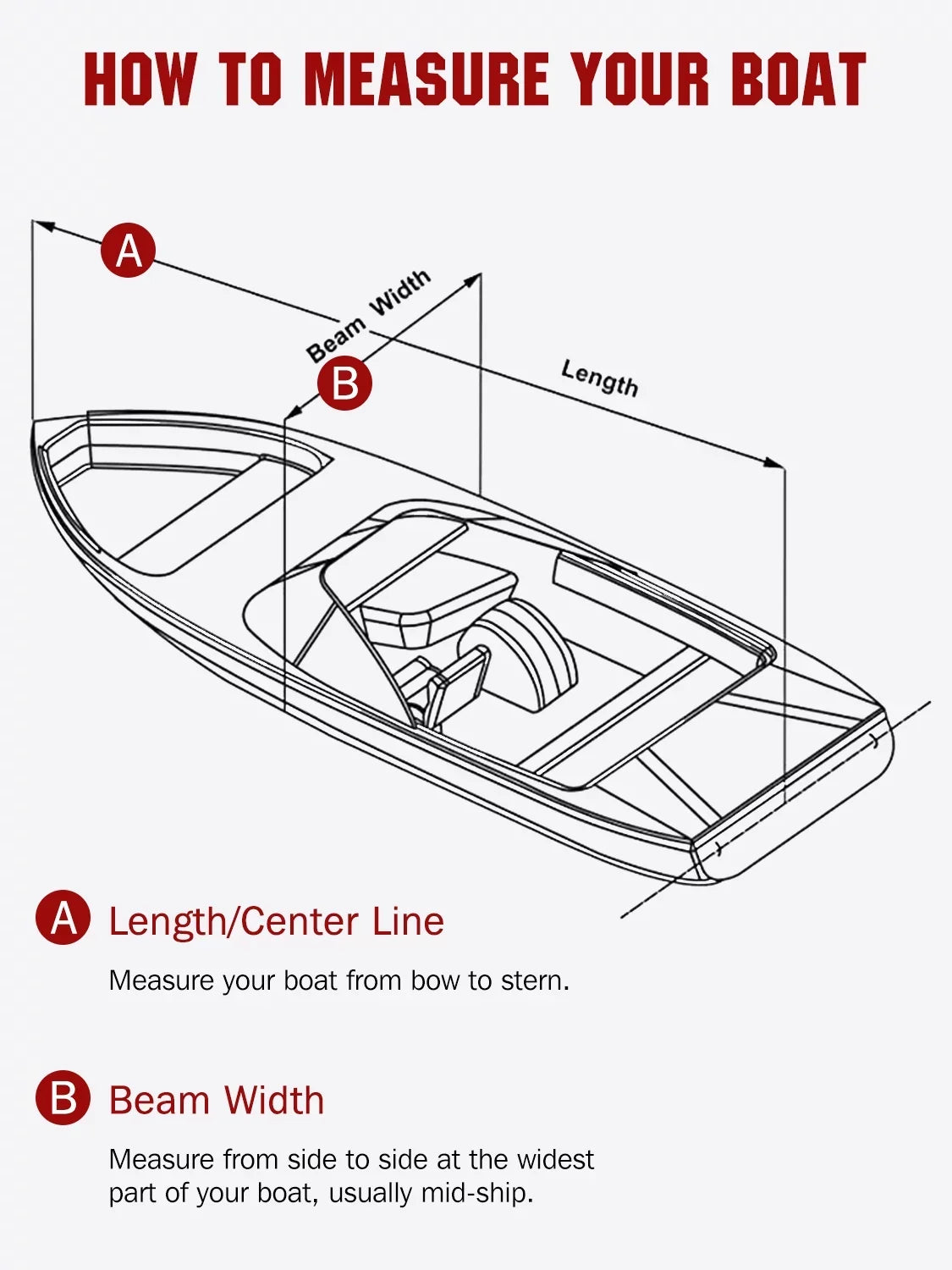 '- 600D Boat 17 Waterproof Duty V-Hull, ft Polyester Cover, Tear Oxford and Pro-Style Heavy Durable Proof, 19 Weather Protection | AngLink TRI-Hull, Cover Runabout Bass - Boat Beige All Fits