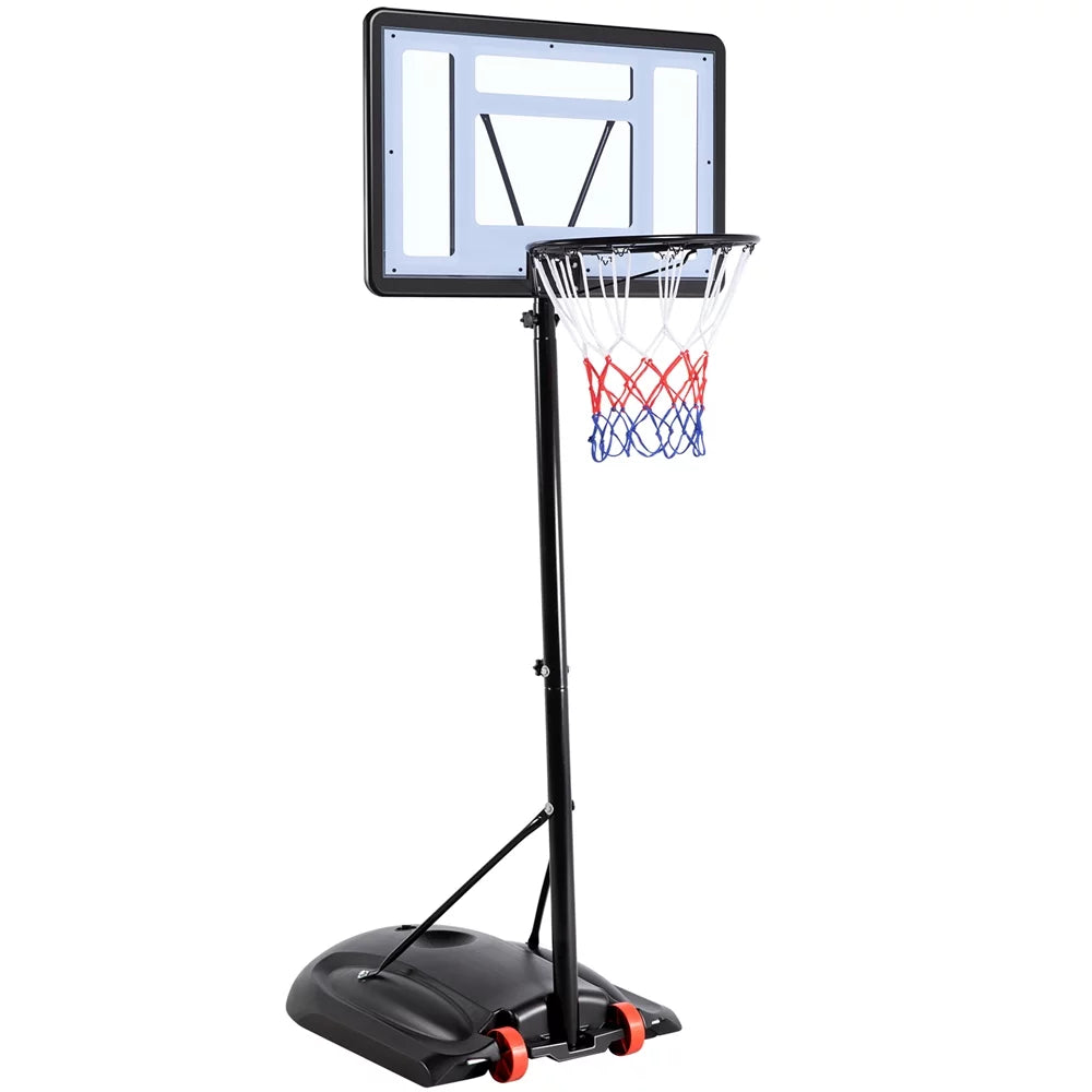 Youth for to System Portable Basketball with Wheels Junior Kids, for Outdoor Junior Ft. 8.2 and Renwick and Up Indoor