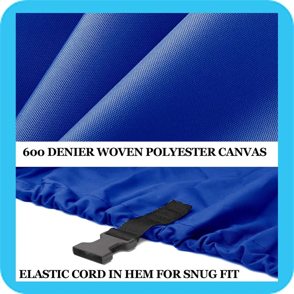 BLUE, 16 QUALITY PRO GREAT COVER FISH/SEA for Compatible SPECTRUM BOAT YEARS HAWK ALL