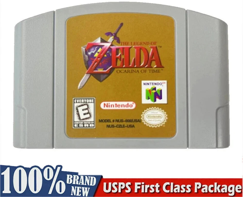 Console US- Time Box N64 Nintendo Game of Zelda of for Ocarina Legend