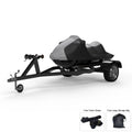 1997-2000 All SEA Cover Protects Trailerable And Rays, - Rain, For GTi Weather Includes UV - More! And DOO - Color Black Storage Sun, Straps Weatherproof from Jet - Ski Trailer / Bag GRAY