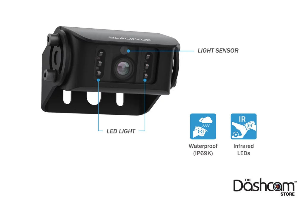 Card WiFi Front + 1080p With Cloud-Ready Dash DR770X-2CH-TRUCK & Cam 64GB GPS 60FPS Exterior BlackVue Waterproof |