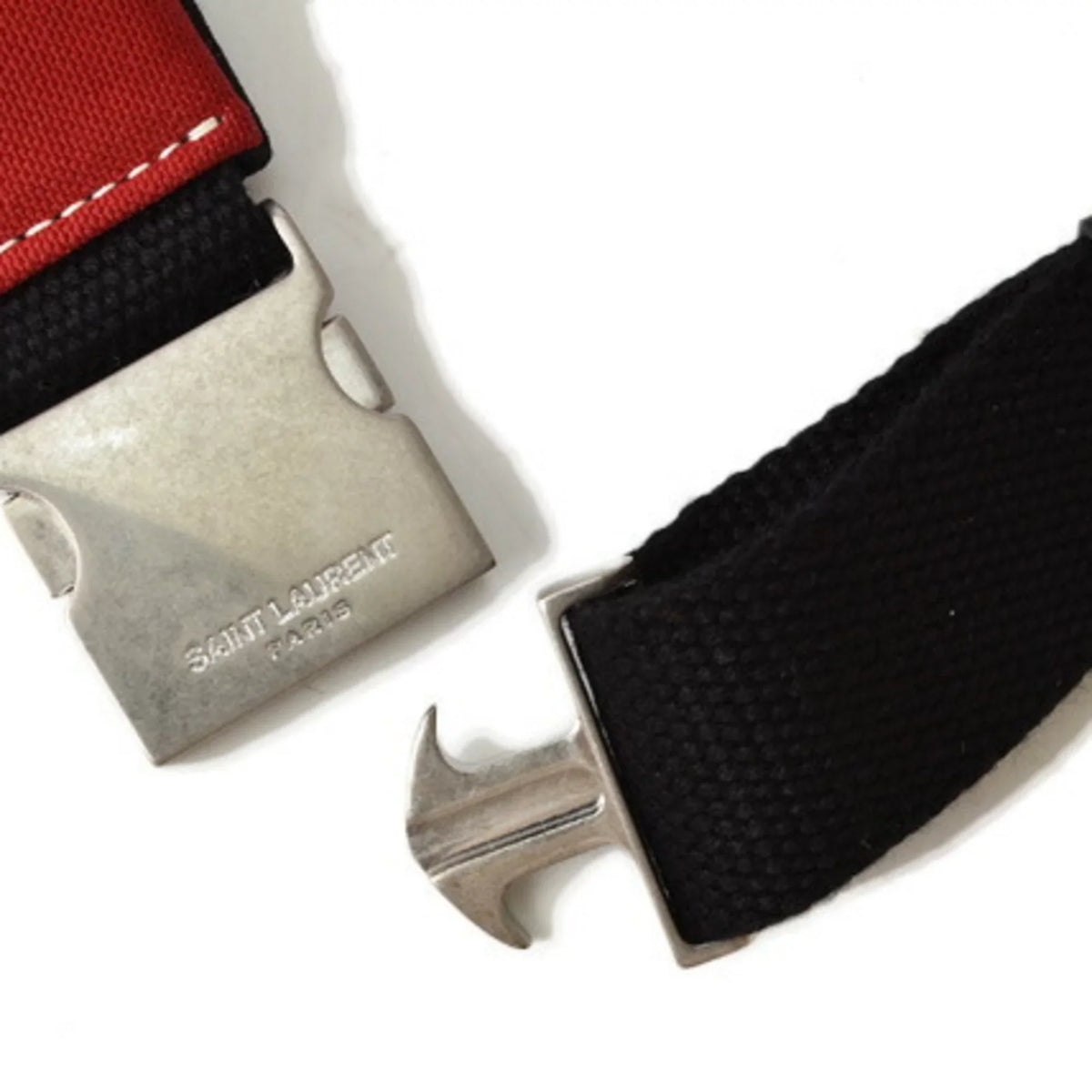 557831 (New) Saint Multicolor Laurent Pre-Owned Bum Star LAURENT MARSUPIO Pouch Leather Waist Bag SAINT