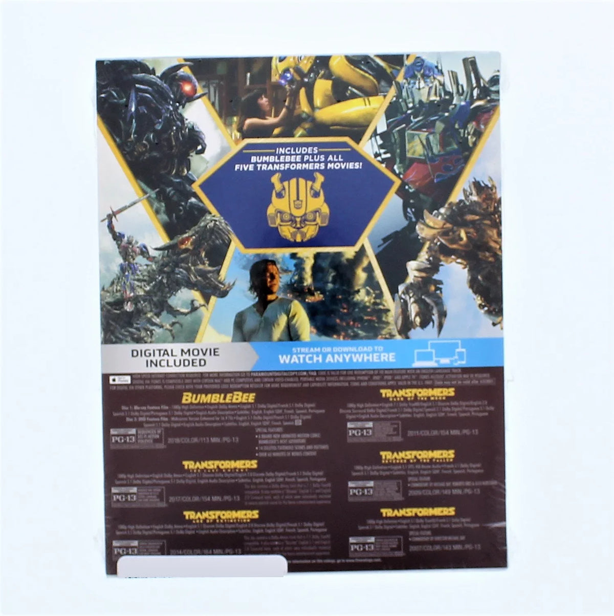 Bumblebee and 6-Movie Transformers Pack (Blu-ray)