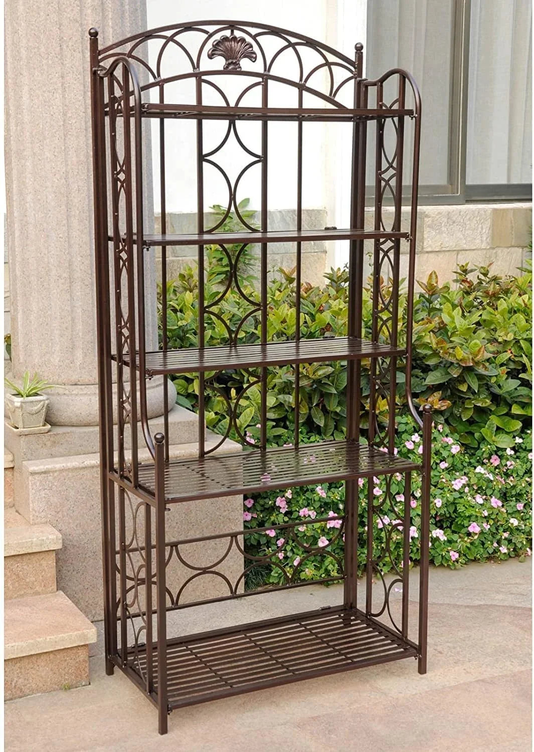 Dining Area Kitchen, Rack X Iron 4" Baked Or Indoor/Outdoor Allows X Cooling Goods, Good Ventilation, Space-Efficient Pantry D 70" 32" For Bakers W For