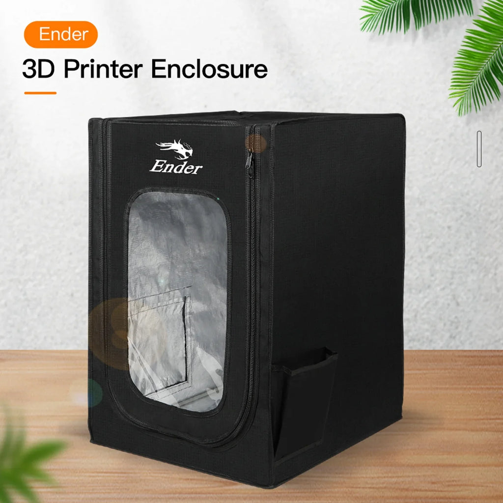 Heating V2/ Printer Box Constant Ender-3pro/Ender-3 Detachable 3D CP-01/ Waterproof for Size Ender-2/CR-100 Tent Covers Enclosure Ender-3/Ender-3S Temperature Heating Fireproof for Printer