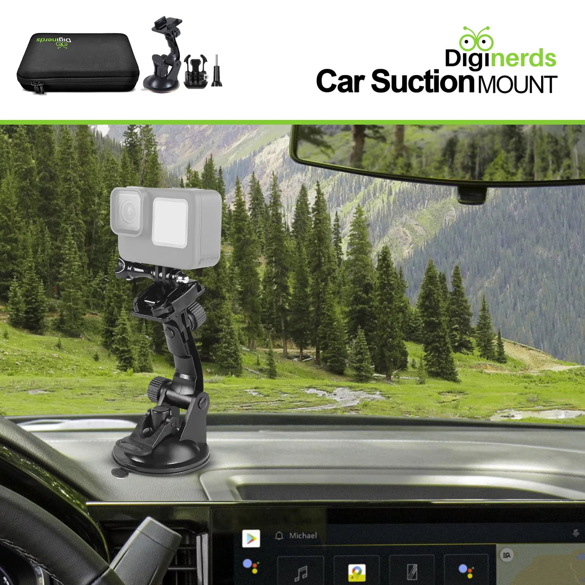with GoPro Accessory Action, Kit Insta360, in Camera Compatible Hero10/9/8/7/6/5/4, AKASO, GoPro Max, DJI GoPro Action more 50 1 Fusion, and Osmo DiGiNerds