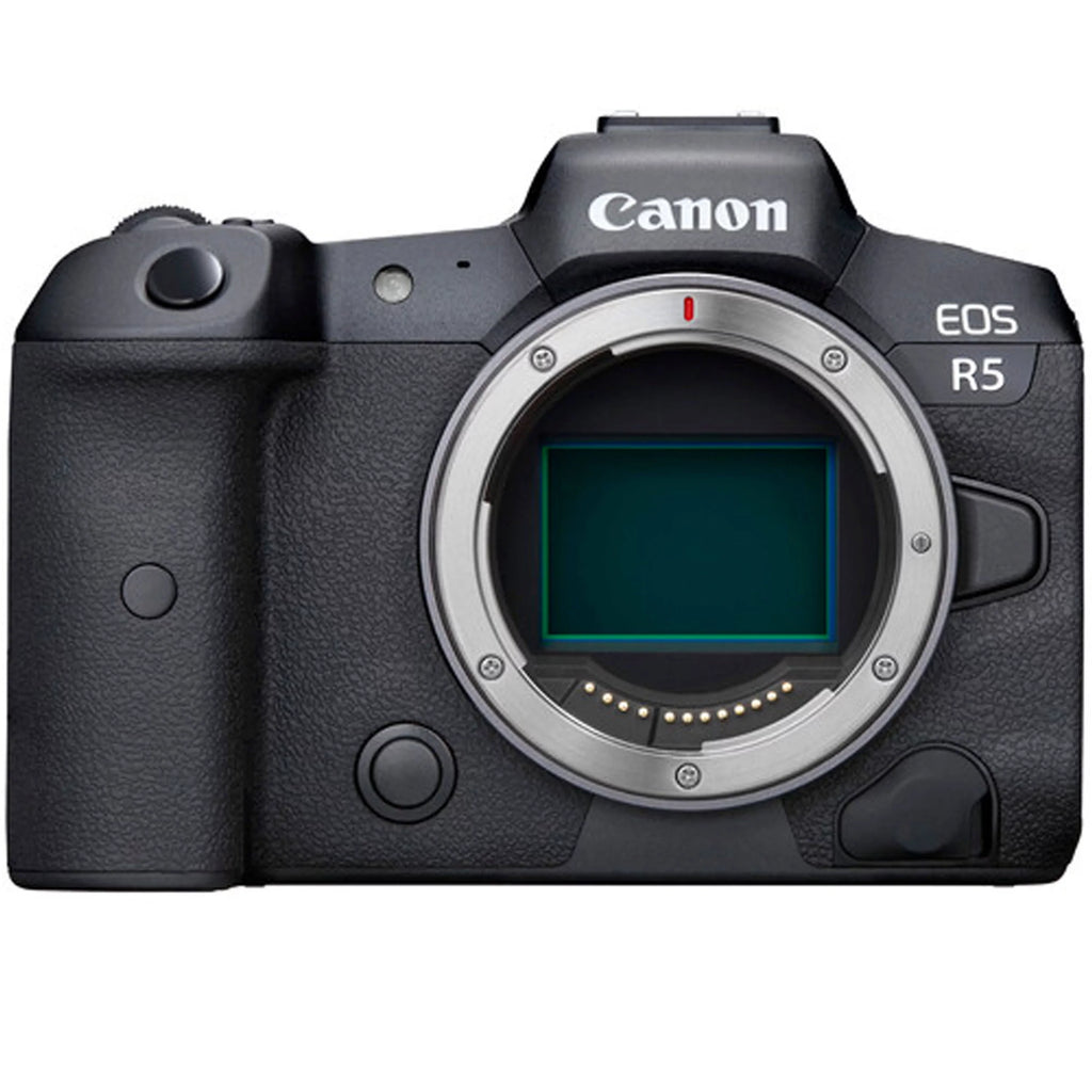 Canon Cards + Case Memory 64GB Mirrorless Camera EOS R5 (Body Only) + & Tripod + More 2pc