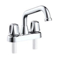 Chrome Classic Utility 2 & Metal Plastic Faucet, Handle