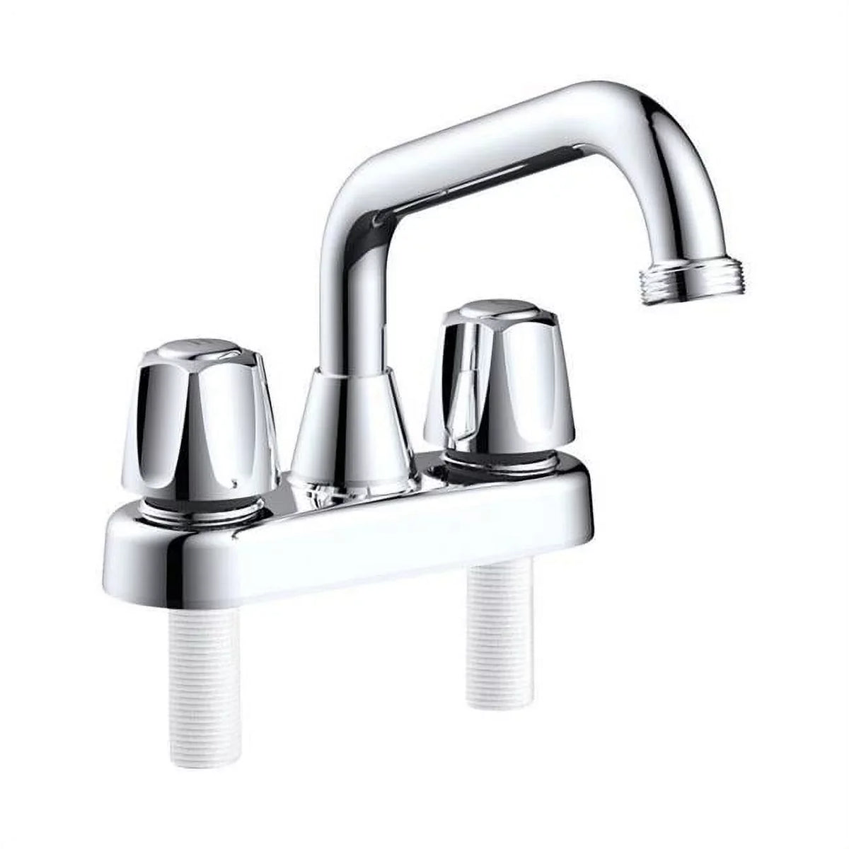 Chrome Classic Utility 2 & Metal Plastic Faucet, Handle