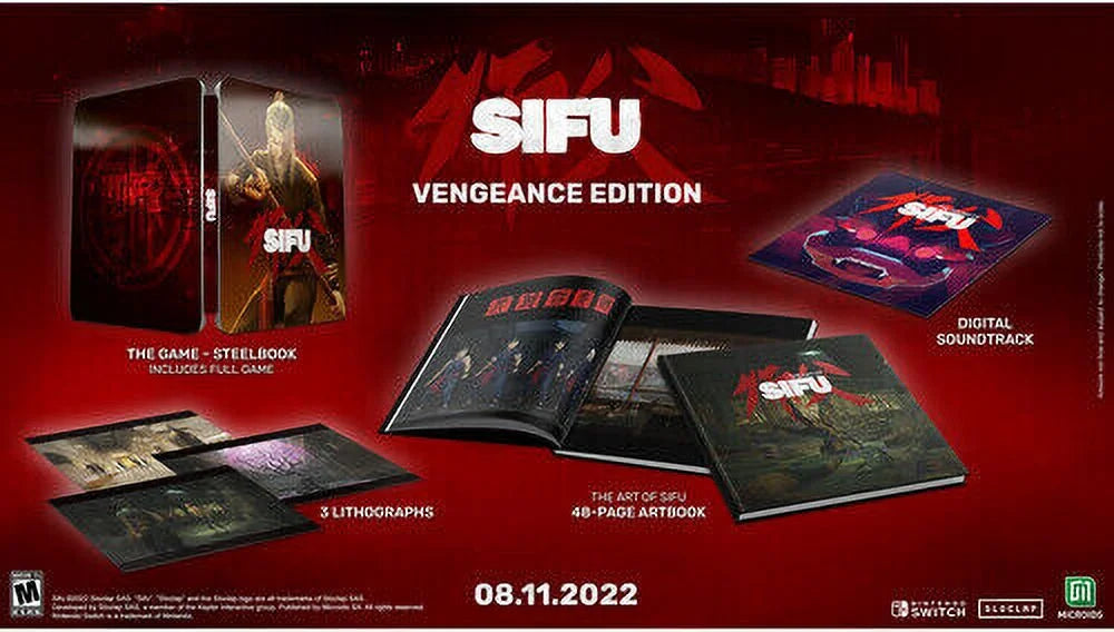 Nintendo Sifu: Vengeance Video Game] for Switch Edition [New