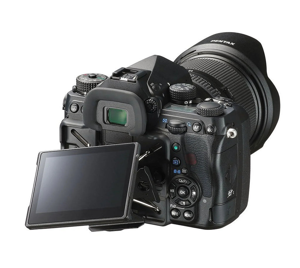 Only, 3.2" Weather Pentax 36MP LCD, Mark Resistant Black K-1 Restored Body Refurbished with II DSLR TFT