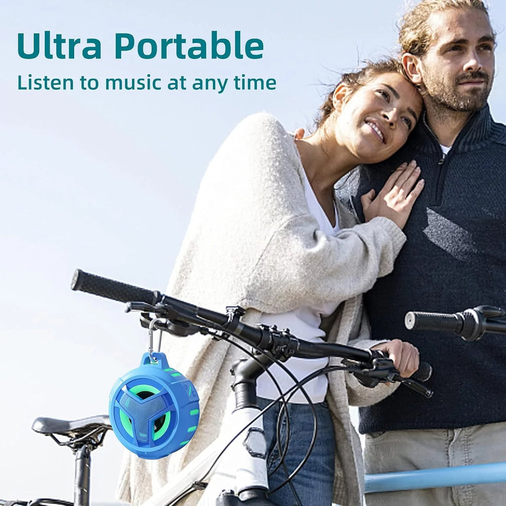 Portable Kayak with Light for Floating EBODA Waterproof for Blue - Playtime Shower Boys Accessories, Bluetooth Men, Pool, Hiking, Gifts Light Beach, 24H Speaker, IPX7 Small Speakers, Wireless